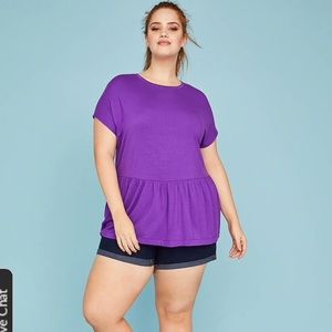 Lane Bryant Dolman Peplum Top